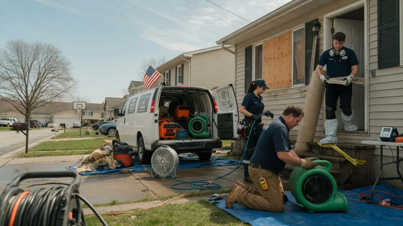 Water Damage Restoration in Richland, IA near me